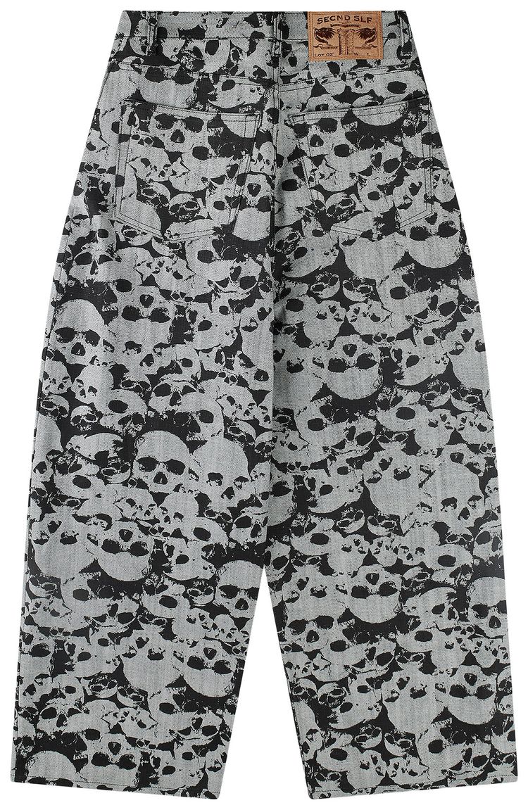 Secnd Slf Antaeus Denim Pant BlackWhite