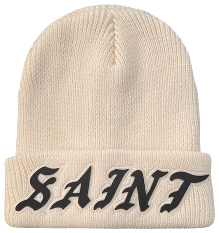 Saint Michael Saint Knit Cap White