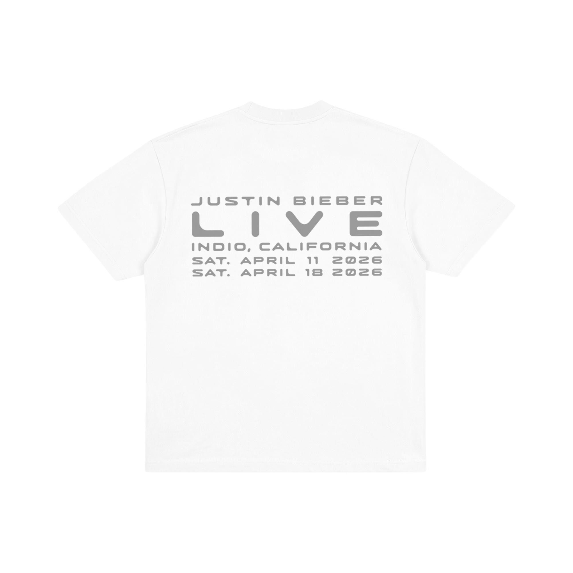 Buy SKYLRK Coachella JB Live Tee 'White' - 12382 1SS2604SCJLTW