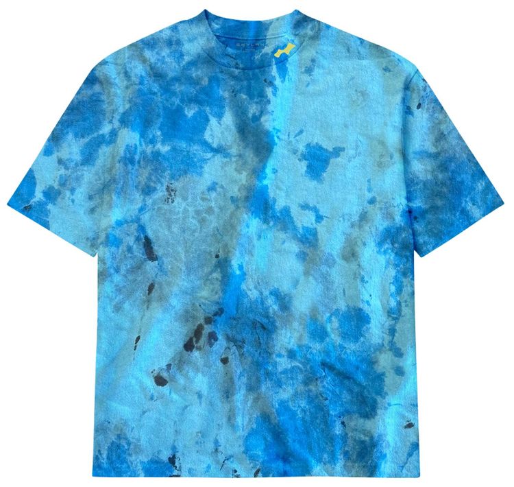 SKYLRK Coachella Tie Dye Tee Blue