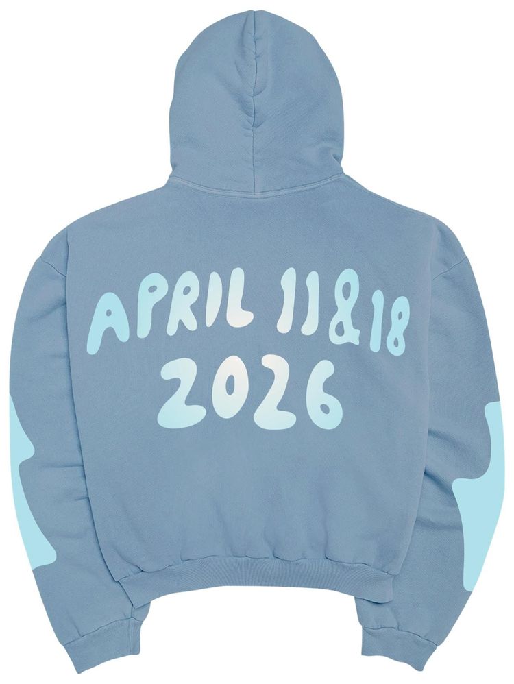 SKYLRK Coachella Chelly Valley Hoodie Blue