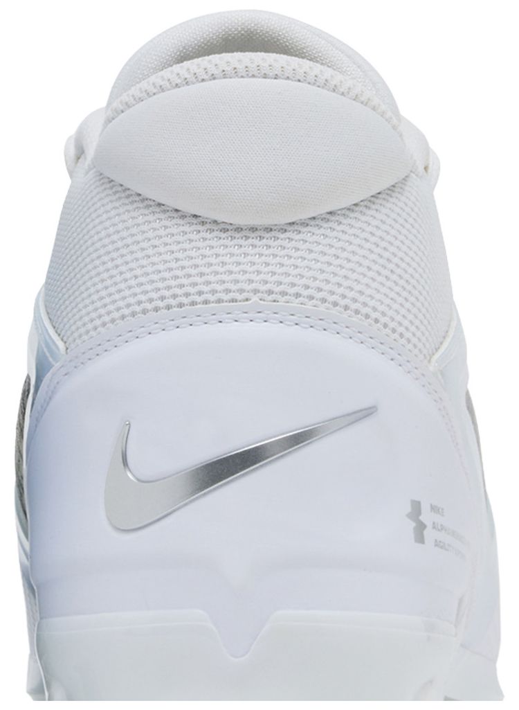 Nike Alpha Menace 4 Pro White Metallic Silver