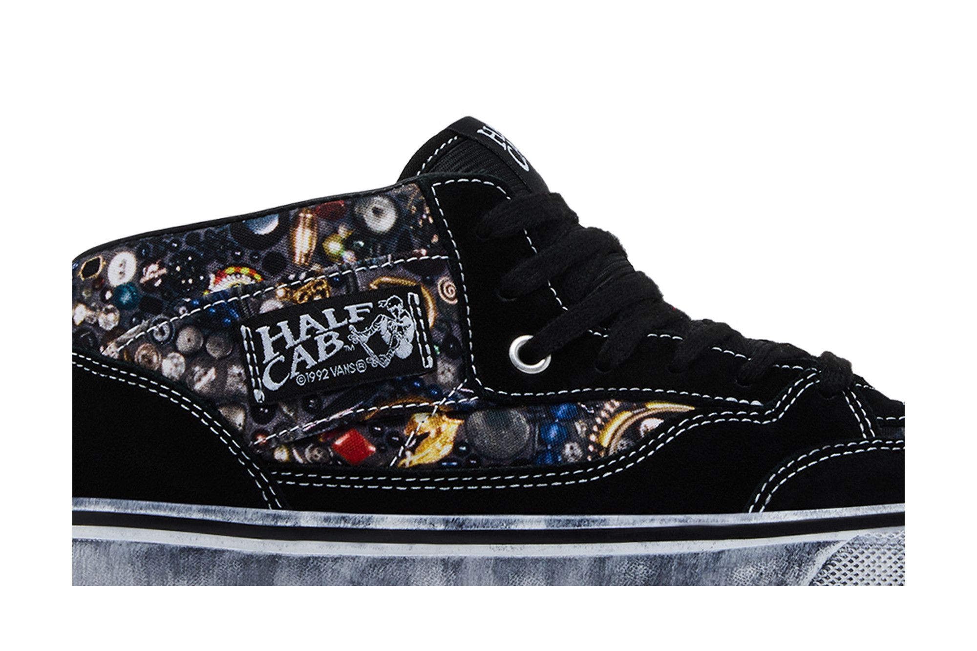 Buy Supreme x Mike Kelley x Vans Half Cab 'Black' - VN00112HBLU | GOAT