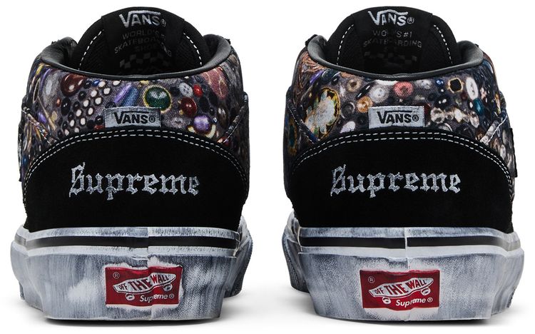 Supreme x Mike Kelley x Vans Half Cab Black