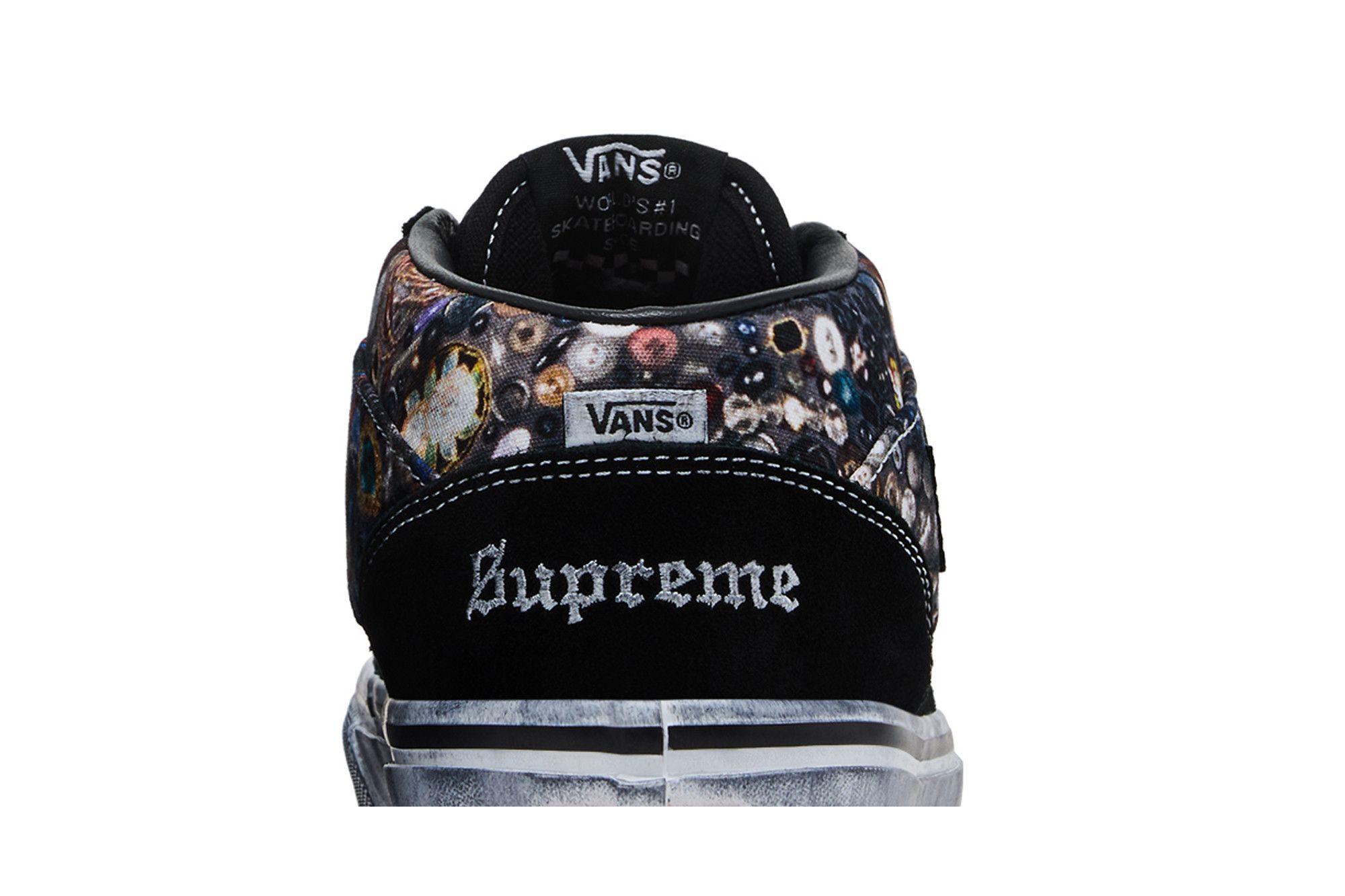 Buy Supreme x Mike Kelley x Vans Half Cab 'Black' - VN00112HBLU