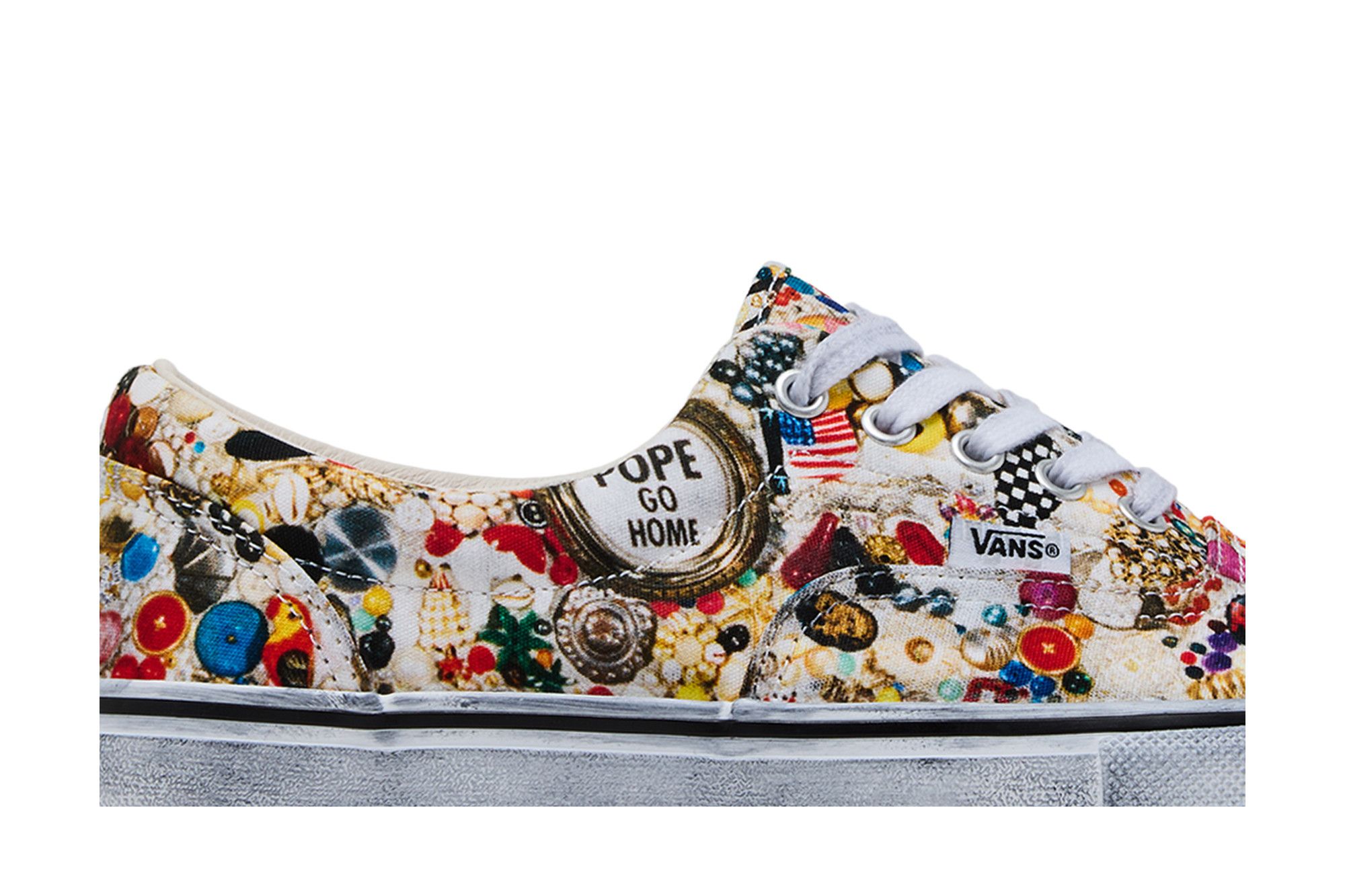 Buy Supreme x Mike Kelley x Vans Era 'White' - VN00110ANTR | GOAT CA