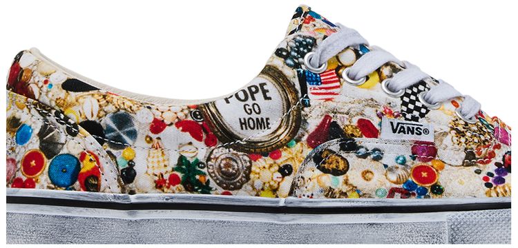 Supreme x Mike Kelley x Vans Era White