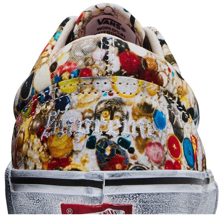 Supreme x Mike Kelley x Vans Era White