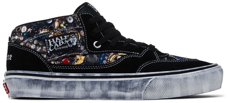 Supreme x Mike Kelley x Vans Half Cab Black