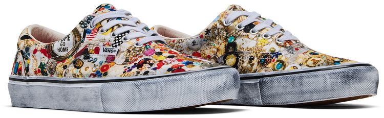 Supreme x Mike Kelley x Vans Era White