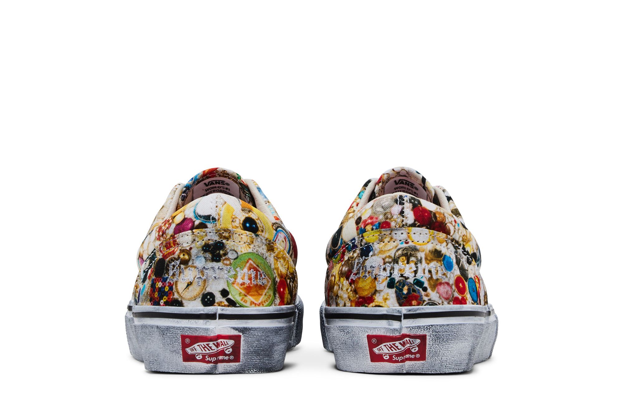 Buy Supreme x Mike Kelley x Vans Era 'White' - VN00110ANTR | GOAT