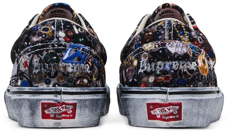 Supreme x Mike Kelley x Vans Era Black