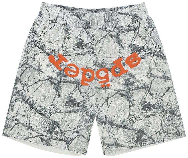 Sp5der Realtree OG Web V2 Sweatshort White Camo