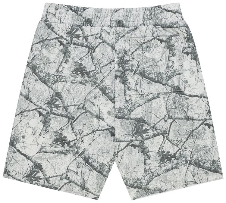 Sp5der Realtree OG Web V2 Sweatshort White Camo