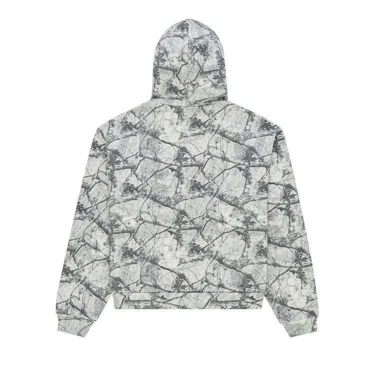 Sp5der Realtree OG Web V2 Zip Hoodie White Camo
