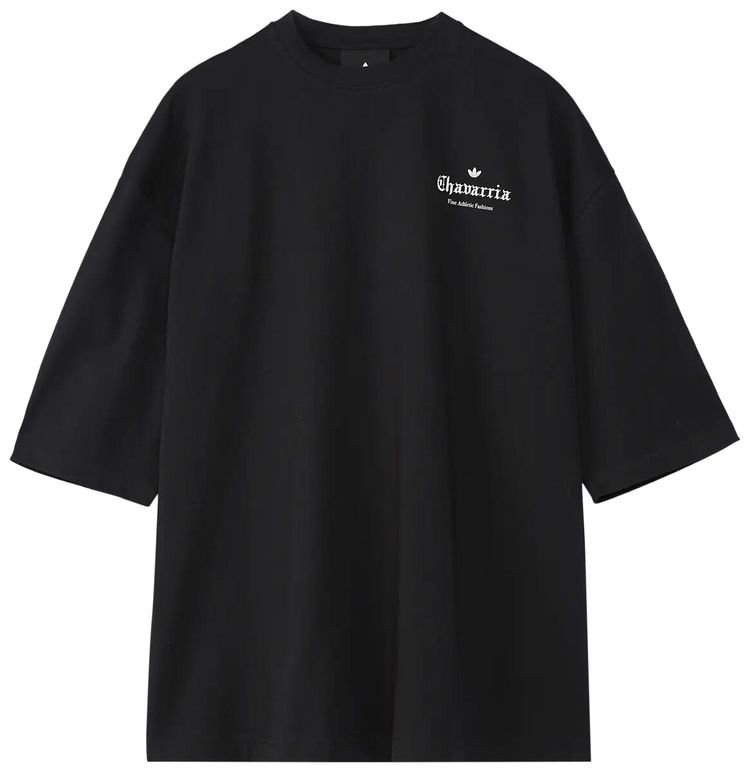 Adidas x Willy Chavarria Logo Short Sleeve Tee Black