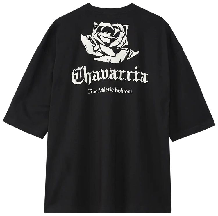 Adidas x Willy Chavarria Logo Short Sleeve Tee Black
