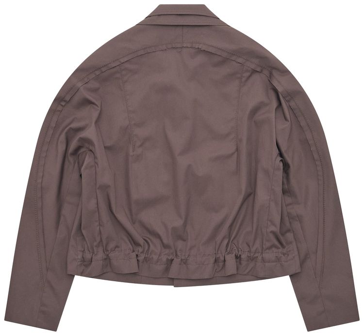 Kiko Kostadinov Light Cotton Twill Egrega Jacket Palm