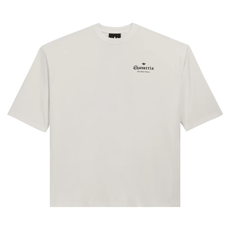 Adidas x Willy Chavarria Logo Short Sleeve Tee Off White
