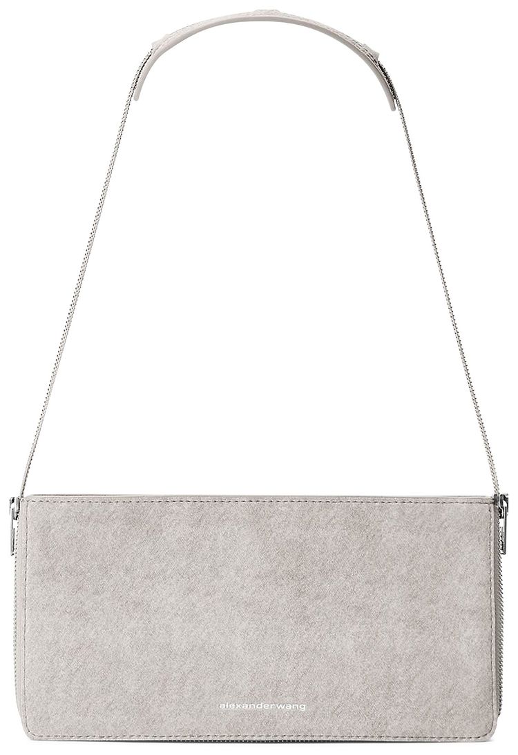 Alexander Wang Siren Pochette Bag Heather Grey