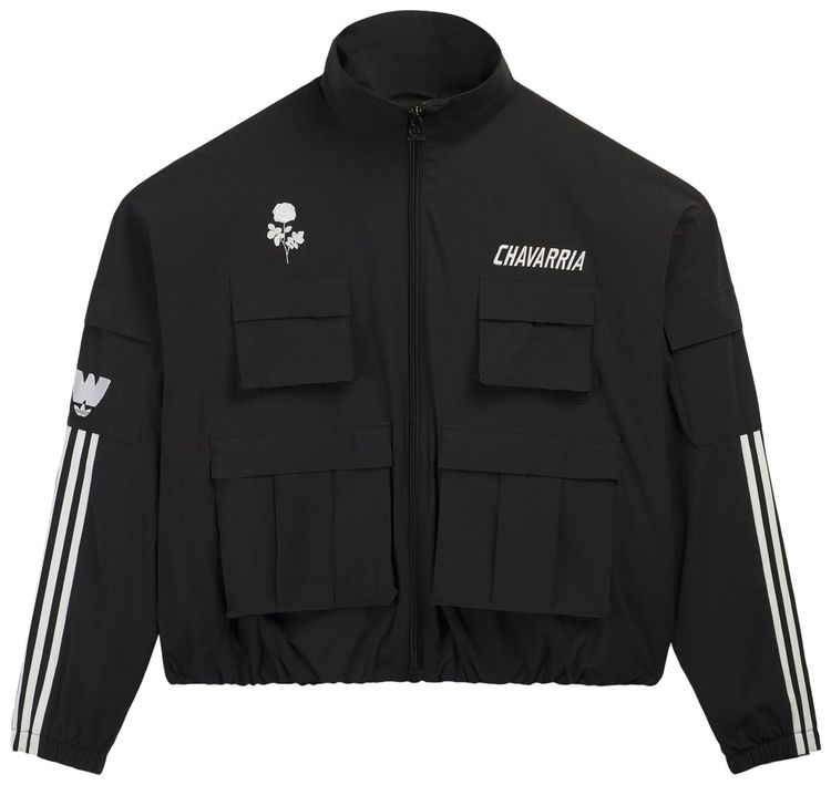 Adidas x Willy Chavarria Cargo Track Jacket Black