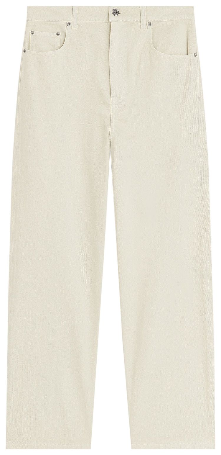 Phoebe Philo Zip Jeans Ice