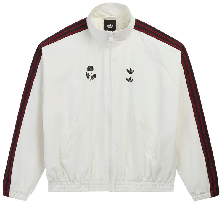 Adidas x Willy Chavarria Woven Track Coat Off White