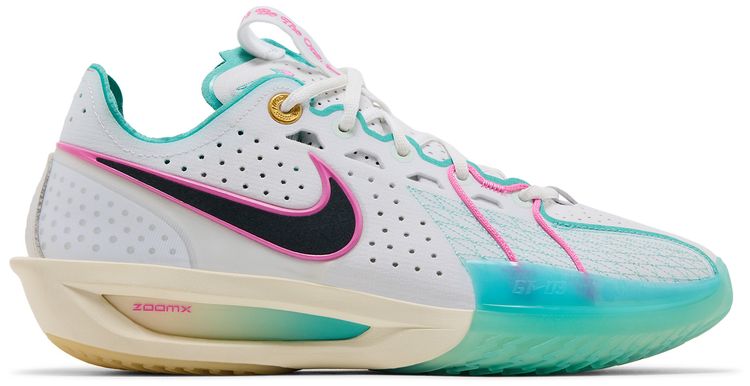 Nike Air Zoom GT Cut 3 EP White Teal Playful Pink