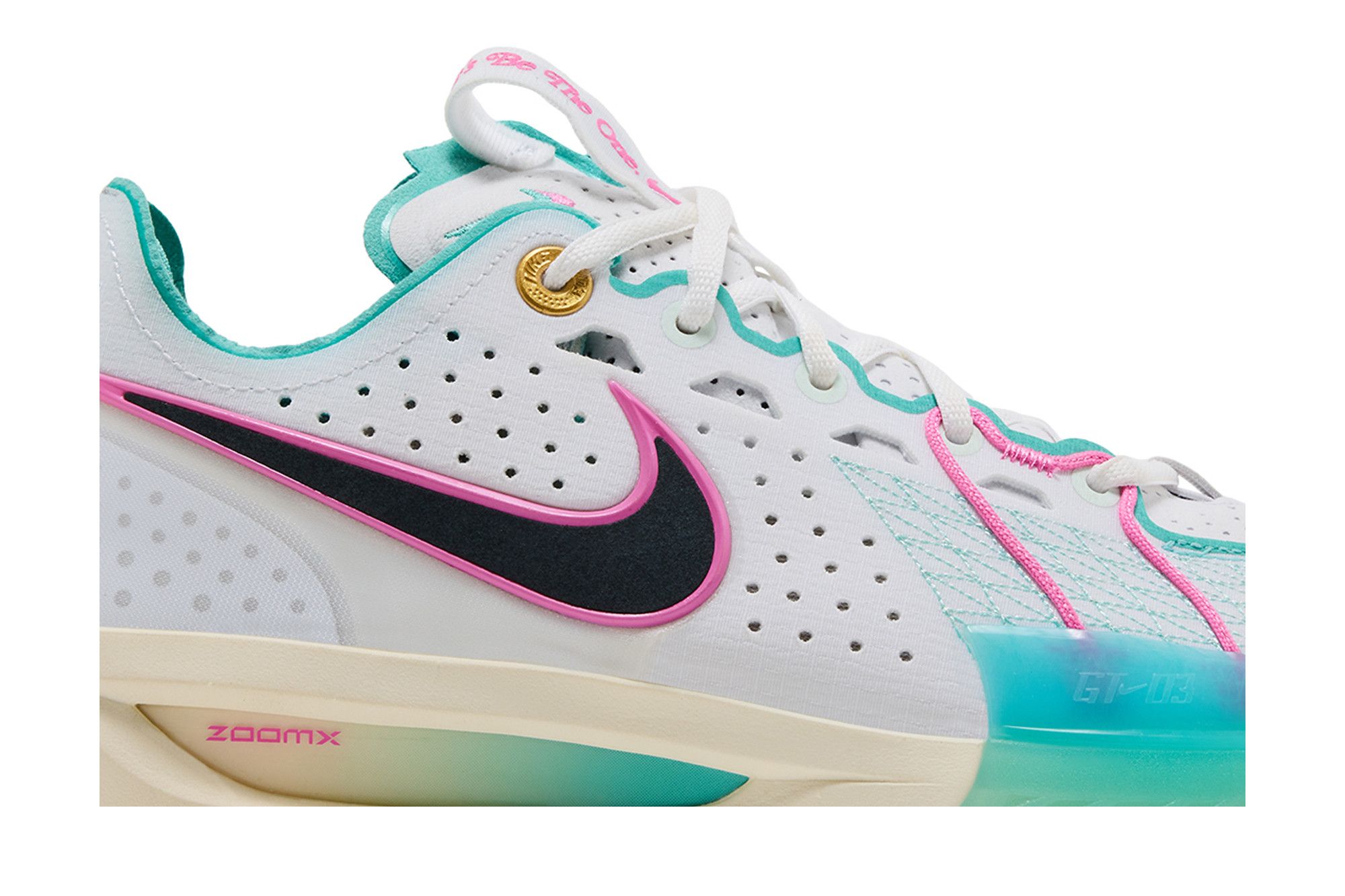 Buy Nike Air Zoom GT Cut 3 EP 'White Teal Playful Pink' - HM3699