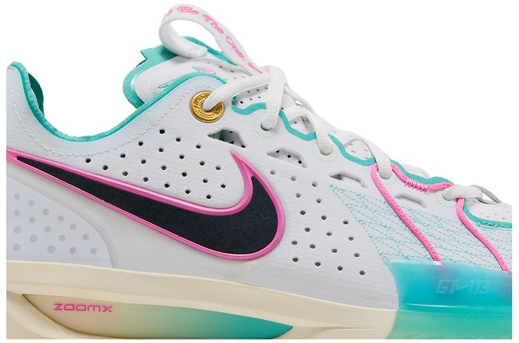 Nike Air Zoom GT Cut 3 EP White Teal Playful Pink