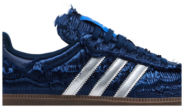 Caroline Hu x adidas Samba OG Satin Pack   Dark Blue