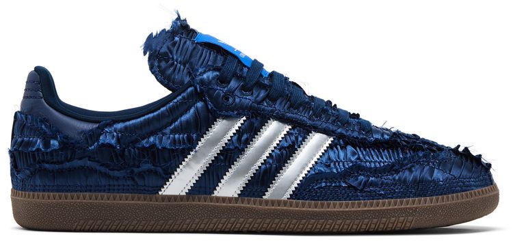 Caroline Hu x adidas Samba OG Satin Pack   Dark Blue