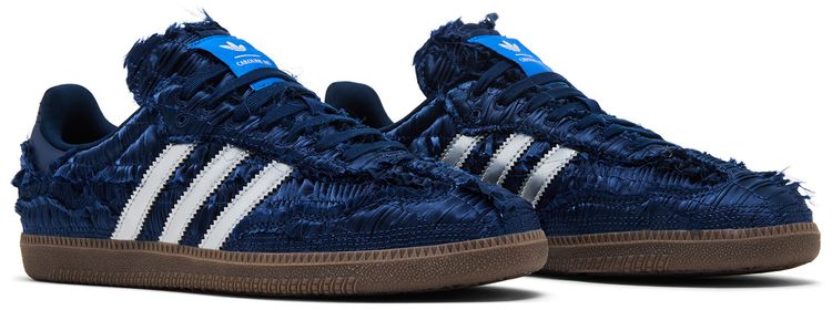 Caroline Hu x adidas Samba OG Satin Pack   Dark Blue