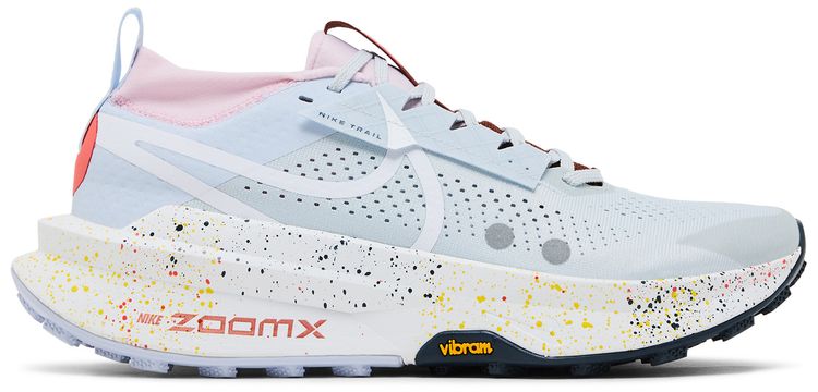 Nike ZoomX Zegama 2 Platinum Paint Splatter