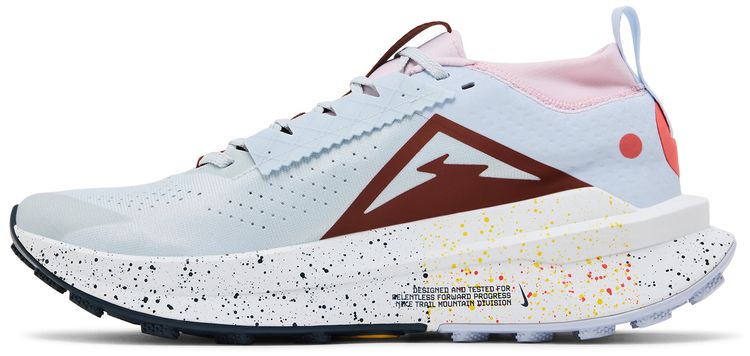 Nike ZoomX Zegama 2 Platinum Paint Splatter