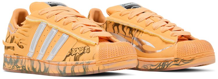 Hellstar x adidas Superstar Hazy Orange