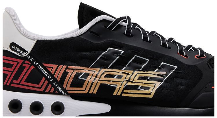 adidas LA Trainer 3 Black Solar Red