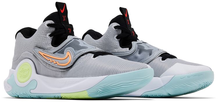 Nike KD Trey 5 X EP Grey Volt Crimson