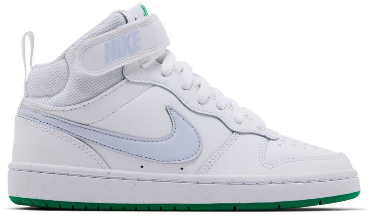 Nike Court Borough Mid 2 GS White Stadium Green