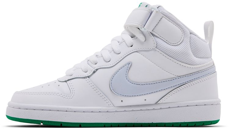 Nike Court Borough Mid 2 GS White Stadium Green