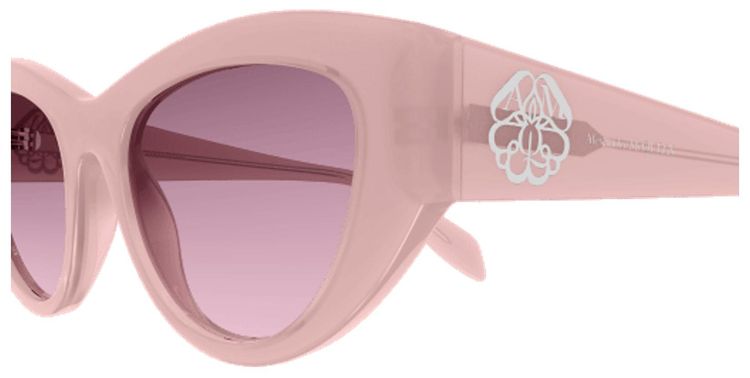 Alexander McQueen Cat Eye Sunglasses Pink
