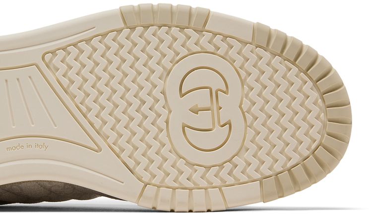Gucci Re Web Sneaker GG Canvas   White Beige