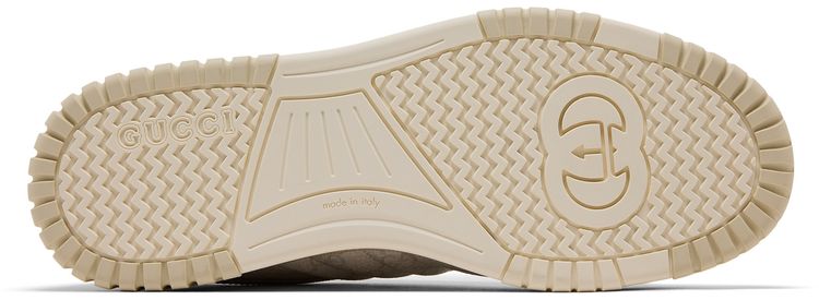Gucci Re Web Sneaker GG Canvas   White Beige