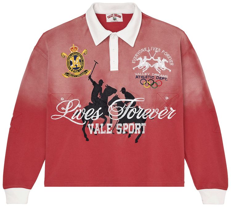 Vale Forever Rockefeller Rugby Red