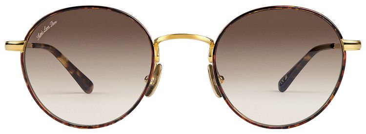 Aime Leon Dore Giorgios Sunglasses Gold  Brown
