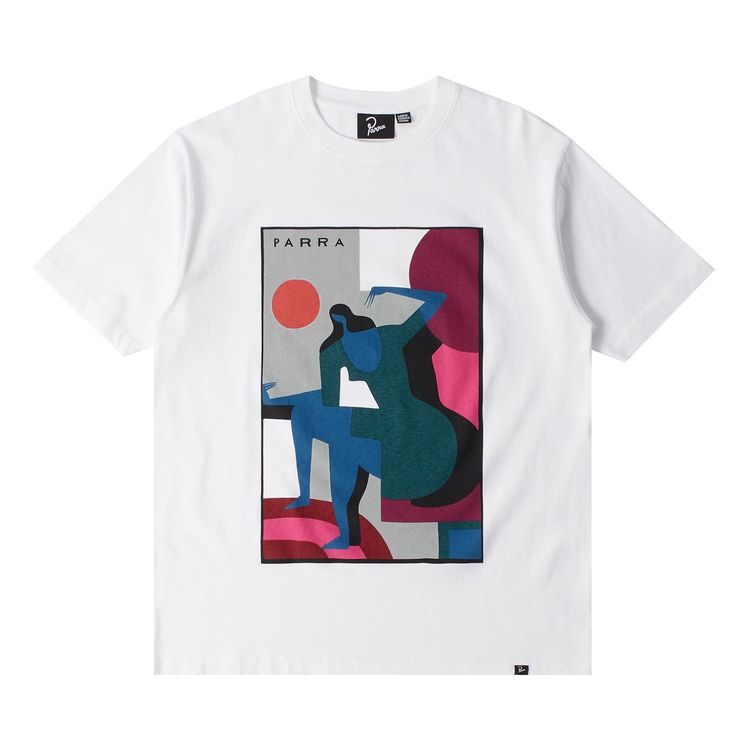 Parra Ball To The Face T Shirt White