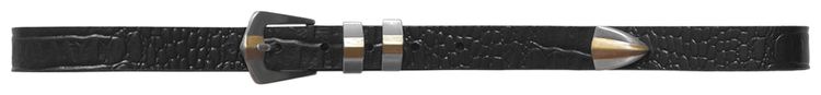 Metalwood Studio Butch Leather Belt Black
