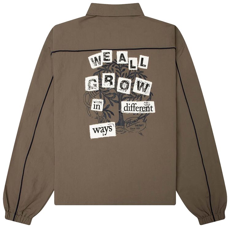 Honor The Gift Growth Track Jacket Pebble