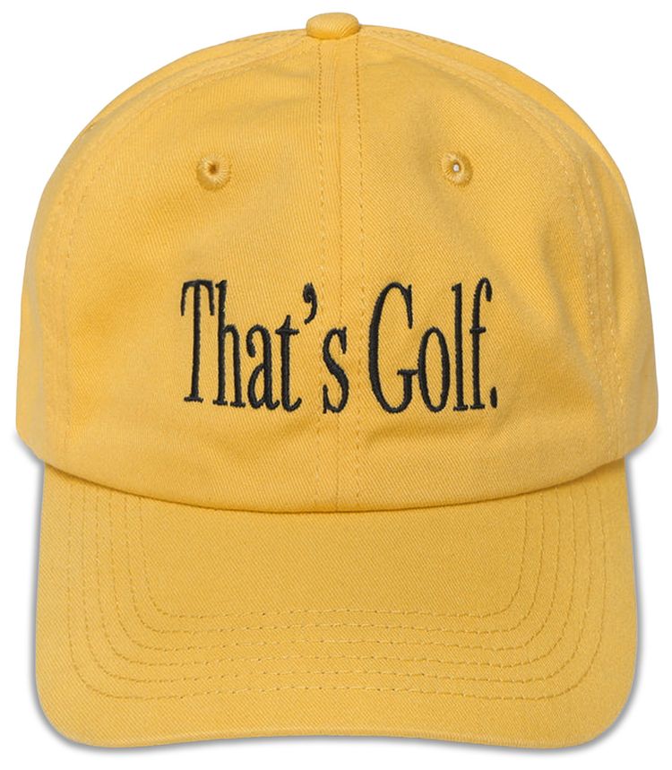 Metalwood Studio Thats Golf Dad Hat Yellow