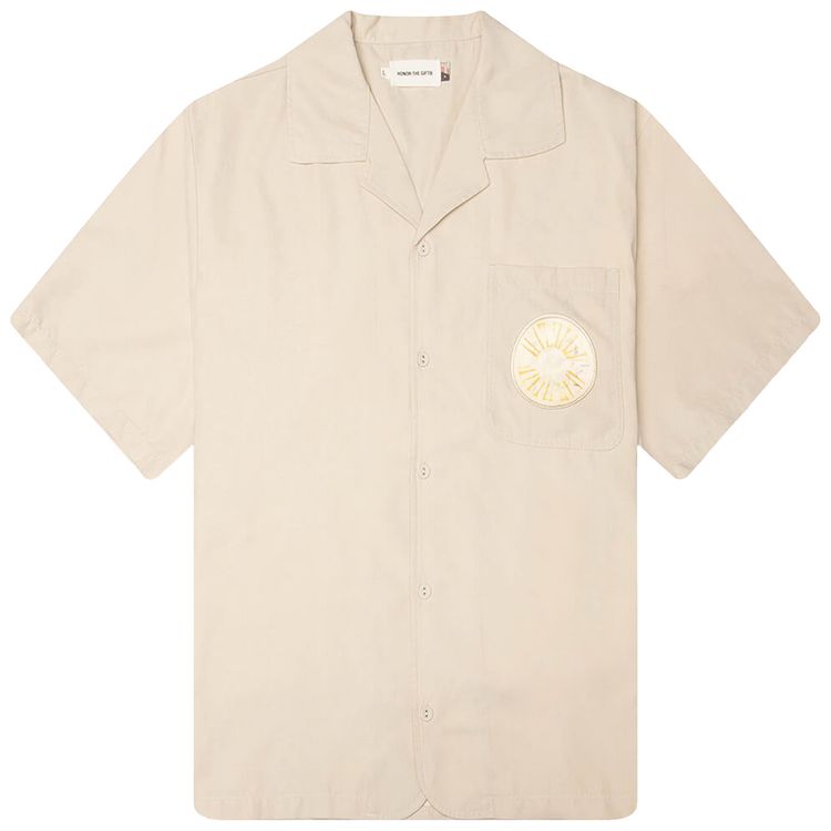 Honor The Gift Brushed Camp Shirt Sand